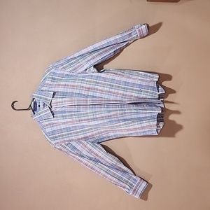 Alan Flusser Plaid Dress shirt